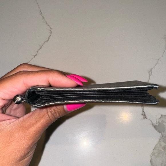 Burberry check print mens thin clip wallet - Picture 6 of 8